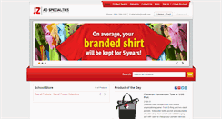 Desktop Screenshot of jzadspecialties.com
